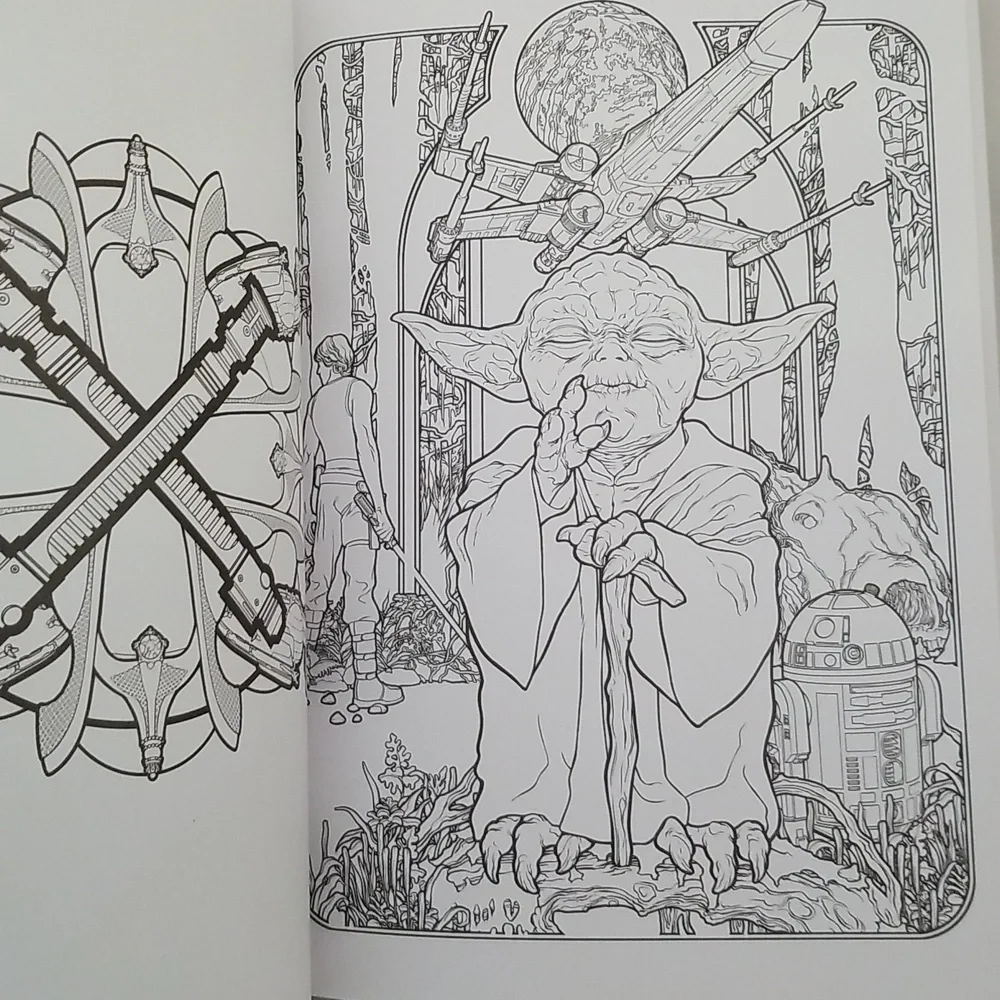 Disney Star Wars Coloring Book